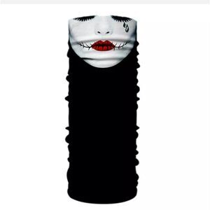 Bandana Neck Gaiter Skull Face Mask Bandanas Tube Breathable Rave Face Scarf US